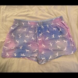 PINK Victoria's Secret sleep shorts